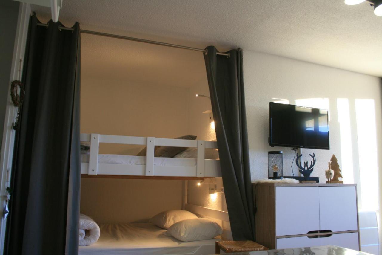 Le Flocon-Studio Cabine-Balcon 4-6 Pers A 100M Des Pistes شاروس المظهر الخارجي الصورة