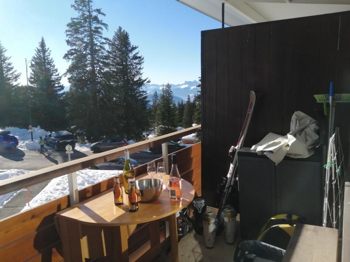 Le Flocon-Studio Cabine-Balcon 4-6 Pers A 100M Des Pistes شاروس المظهر الخارجي الصورة