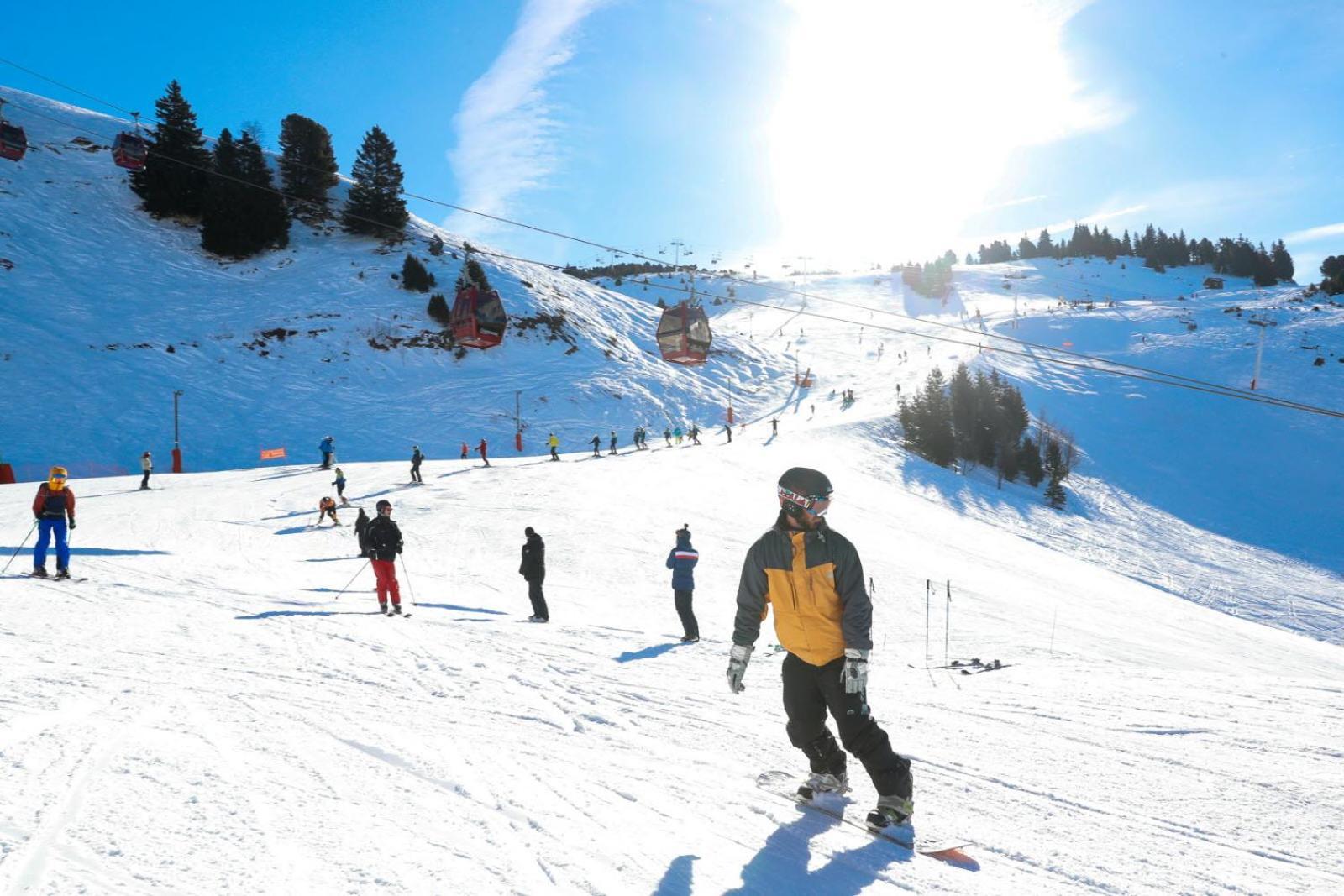Le Flocon-Studio Cabine-Balcon 4-6 Pers A 100M Des Pistes شاروس المظهر الخارجي الصورة