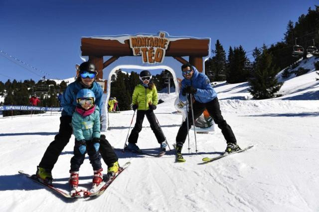 Le Flocon-Studio Cabine-Balcon 4-6 Pers A 100M Des Pistes شاروس المظهر الخارجي الصورة