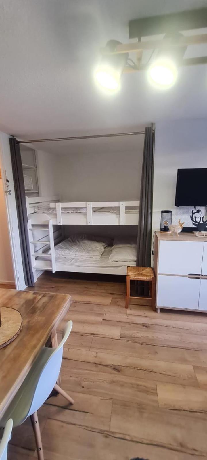 Le Flocon-Studio Cabine-Balcon 4-6 Pers A 100M Des Pistes شاروس المظهر الخارجي الصورة