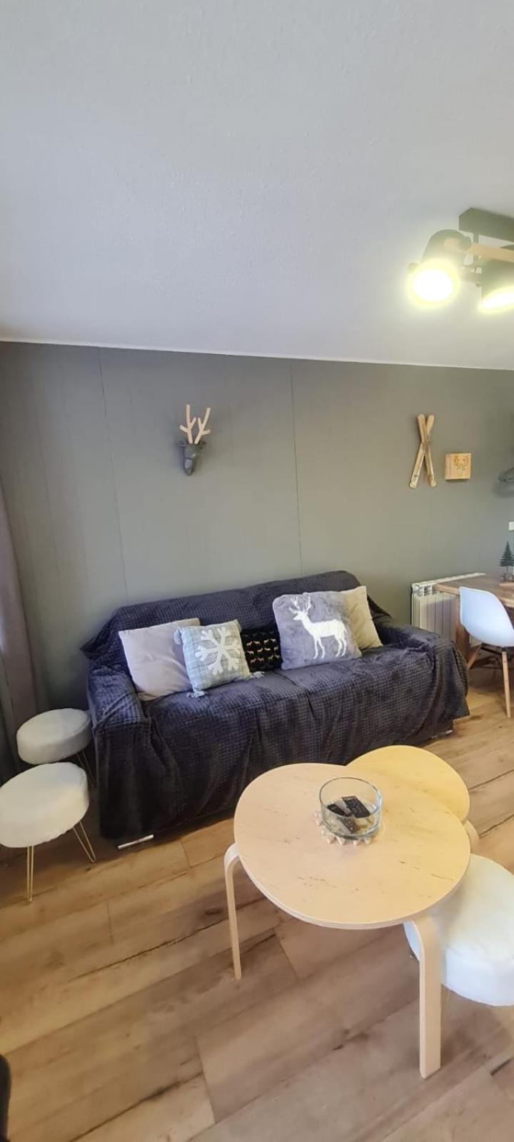 Le Flocon-Studio Cabine-Balcon 4-6 Pers A 100M Des Pistes شاروس المظهر الخارجي الصورة