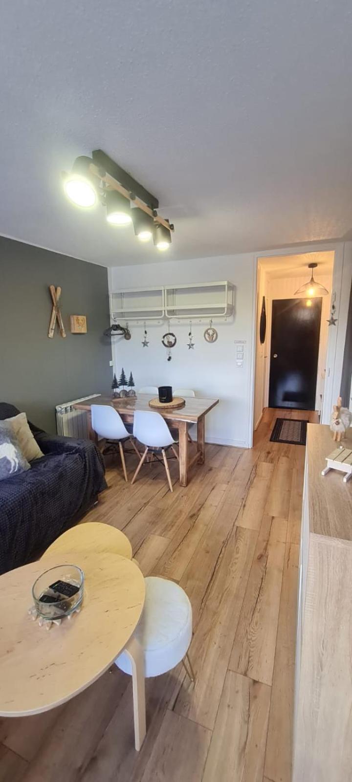 Le Flocon-Studio Cabine-Balcon 4-6 Pers A 100M Des Pistes شاروس المظهر الخارجي الصورة