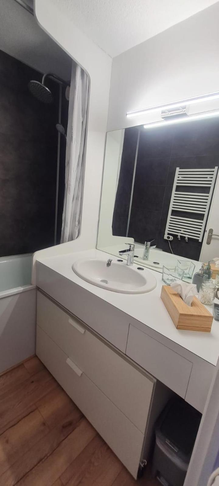 Le Flocon-Studio Cabine-Balcon 4-6 Pers A 100M Des Pistes شاروس المظهر الخارجي الصورة
